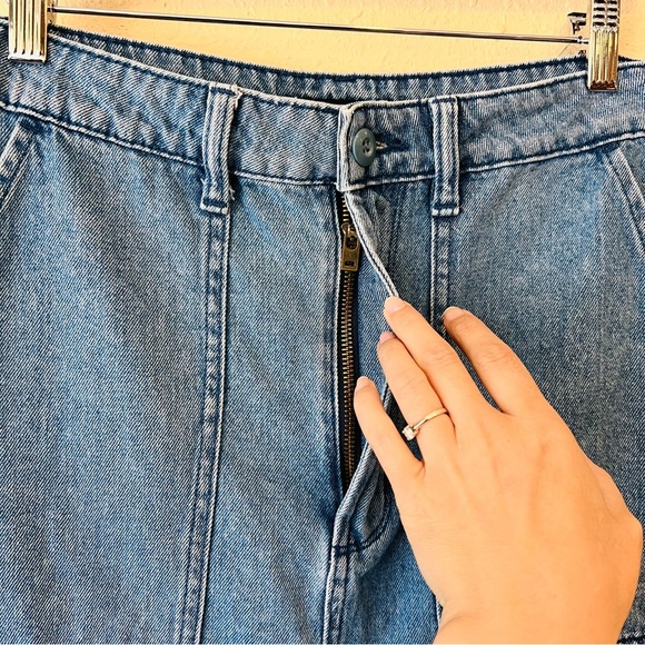 VANS Union Denim Carpenter Skirt 27 - Picture 7 of 14